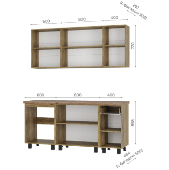 Кухонный гарнитур Тина 1800 мм (БТС) в Красноуральске - krasnouralsk.mebel-e96.ru