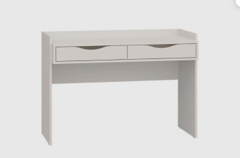 Стол письменный, арт.6-01111, кашемир серый (ГК) в Красноуральске - krasnouralsk.mebel-e96.ru