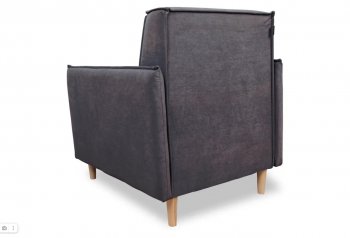 Кресло 831 Графит, велюр (Brendoss) в Красноуральске - krasnouralsk.mebel-e96.ru