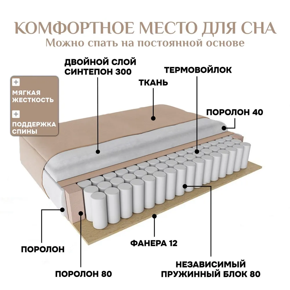 Угловой диван 9996 Бежевый BRENDOSS в Красноуральске - krasnouralsk.mebel-e96.ru