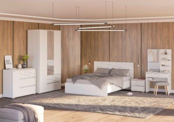 Кровать двуспальная Аделина 140 (ГК) в Красноуральске - krasnouralsk.mebel-e96.ru