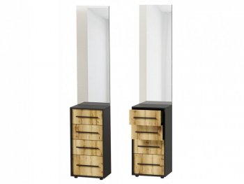 Тумба с зеркалом Аэлита сек.2 (Росток) в Красноуральске - krasnouralsk.mebel-e96.ru