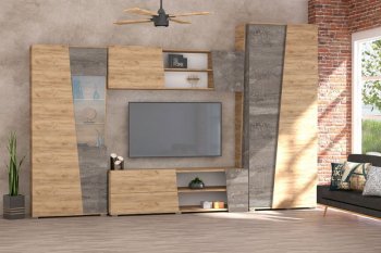 Стенка Аллегро-10 комп.1 (Диал) в Красноуральске - krasnouralsk.mebel-e96.ru