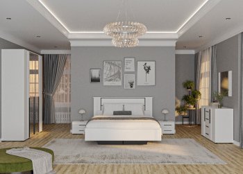 Спальный гарнитур Амалия модульный (Росток) в Красноуральске - krasnouralsk.mebel-e96.ru