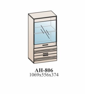 Антресоль ЛОТОС (АН-806) Бодега белая в Красноуральске - krasnouralsk.mebel-e96.ru | фото