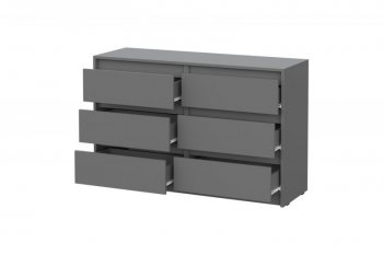 Комод Айден КМ06-1200 серый графит (ИЦ) в Красноуральске - krasnouralsk.mebel-e96.ru