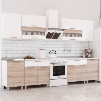Кухонный гарнитур Айсбери 2400 мм (БТС) в Красноуральске - krasnouralsk.mebel-e96.ru