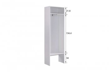 Прихожая Баско К8 (кашемир) (Мебельсон) в Красноуральске - krasnouralsk.mebel-e96.ru