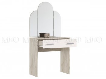 Стол туалетный Бася крафт/кашемир (Миф) в Красноуральске - krasnouralsk.mebel-e96.ru