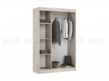Шкаф-купе Бася 1300 мм крафт/кашемир (Миф) в Красноуральске - krasnouralsk.mebel-e96.ru
