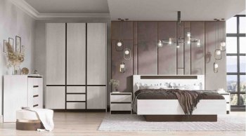 Кровать двуспальная Бостон анкор (Лин) в Красноуральске - krasnouralsk.mebel-e96.ru