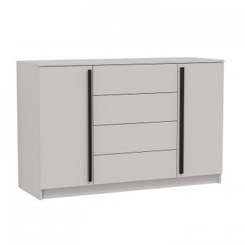Комод 67.11 Брандо ЛДСП New кашемир (Олмеко) в Красноуральске - krasnouralsk.mebel-e96.ru