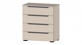 Британа Комод 4 ящика (Лин) в Красноуральске - krasnouralsk.mebel-e96.ru