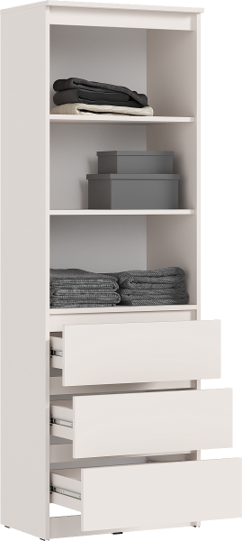 Стеллаж Челси кашемир (Миф) в Красноуральске - krasnouralsk.mebel-e96.ru