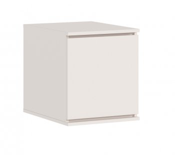 Пенал Челси 450 мм с антресолью сонома/белый (Миф) в Красноуральске - krasnouralsk.mebel-e96.ru