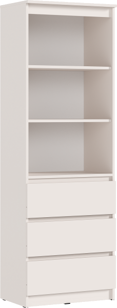 Письменный стол угловой + Стеллаж Челси кашемир (Миф) в Красноуральске - krasnouralsk.mebel-e96.ru