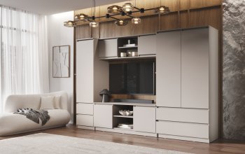 Стенка Челси Кашемир (Миф) в Красноуральске - krasnouralsk.mebel-e96.ru