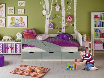 Кровать Дельфин шарли бриз (Миф) в Красноуральске - krasnouralsk.mebel-e96.ru