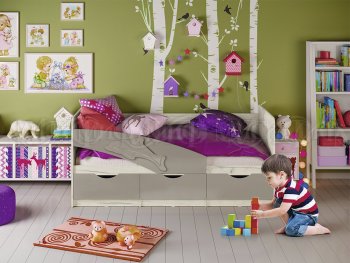 Кровать Дельфин шарли мокко (Миф) в Красноуральске - krasnouralsk.mebel-e96.ru