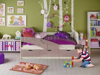 Кровать Дельфин шарли пинк (Миф) в Красноуральске - krasnouralsk.mebel-e96.ru