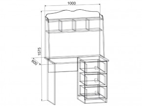 Набор детской мебели Амели (модульная) в Красноуральске - krasnouralsk.mebel-e96.ru