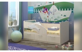 Детская кровать Дельфин-5 80х160 (Р) в Красноуральске - krasnouralsk.mebel-e96.ru