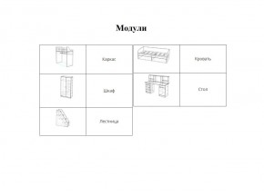 Набор детской мебели Юта (Ярофф) в Красноуральске - krasnouralsk.mebel-e96.ru