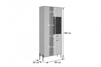 Стенка Доминика К6 (Мебельсон) в Красноуральске - krasnouralsk.mebel-e96.ru