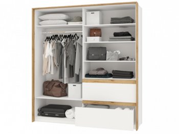 Шкаф 2000 мм Дубай сек №11 (Росток) в Красноуральске - krasnouralsk.mebel-e96.ru