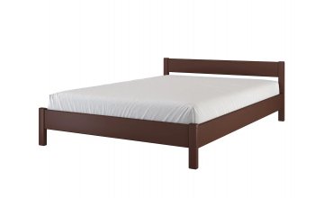 Кровать из массива Эби Орех (БМ) в Красноуральске - krasnouralsk.mebel-e96.ru
