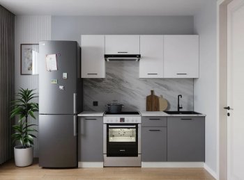 Кухонный гарнитур Элеганция 2000 мм в Красноуральске - krasnouralsk.mebel-e96.ru