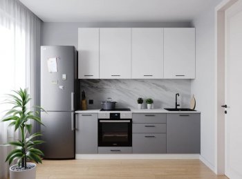 Кухонный гарнитур Элеганция 2200 мм (Санвут) в Красноуральске - krasnouralsk.mebel-e96.ru