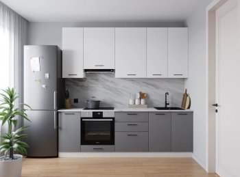 Кухонный гарнитур Элеганция 2400 мм Sanvut в Красноуральске - krasnouralsk.mebel-e96.ru