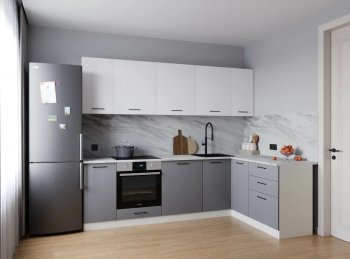 Угловой кухонный гарнитур Элеганция 2600*1600 мм Sanvut в Красноуральске - krasnouralsk.mebel-e96.ru