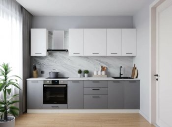 Кухонный гарнитур Элеганция 2800 (Санвут) в Красноуральске - krasnouralsk.mebel-e96.ru