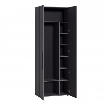 Шкаф модульный Эйр, графит (Моби) в Красноуральске - krasnouralsk.mebel-e96.ru