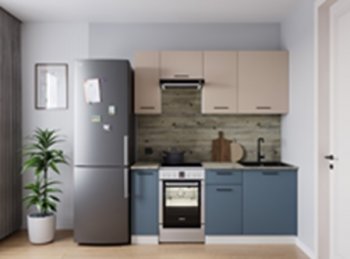 Кухонный гарнитур Фьюжн 1800 мм в Красноуральске - krasnouralsk.mebel-e96.ru