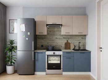 Кухонный гарнитур Фьюжн 2000 мм в Красноуральске - krasnouralsk.mebel-e96.ru