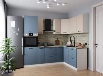 Угловой кухонный гарнитур Фьюжн 2400*1600 мм Sanvut в Красноуральске - krasnouralsk.mebel-e96.ru