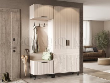 Прихожая Флэш комп.2, кашемир (Миф) в Красноуральске - krasnouralsk.mebel-e96.ru