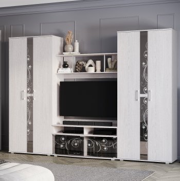 Стенка Флоренция модульная (БТС) в Красноуральске - krasnouralsk.mebel-e96.ru