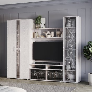 Стенка Флоренция модульная (БТС) в Красноуральске - krasnouralsk.mebel-e96.ru