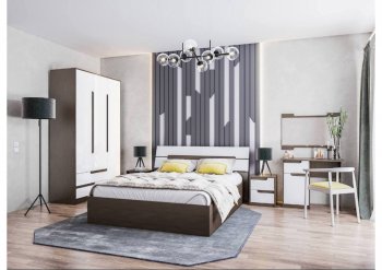 Спальный гарнитур Гаванна модульный (Текс) в Красноуральске - krasnouralsk.mebel-e96.ru