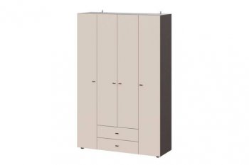 Шкаф 1350 мм двухств. комб. Гиза (МИ) в Красноуральске - krasnouralsk.mebel-e96.ru