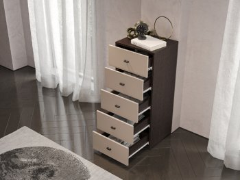 Комод 5 ящиков Гиза (МИ) в Красноуральске - krasnouralsk.mebel-e96.ru