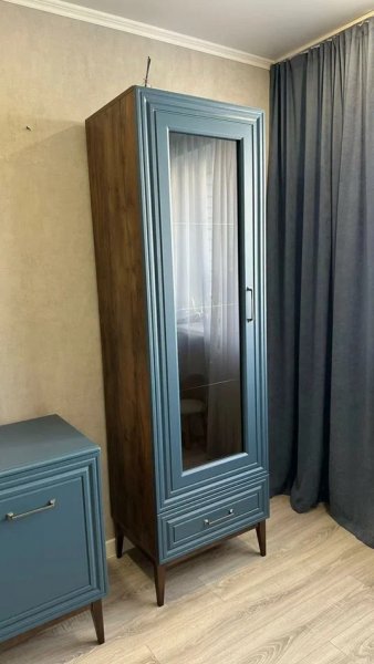 Стенка Гориция Зеленый сапфировый (БМ) в Красноуральске - krasnouralsk.mebel-e96.ru