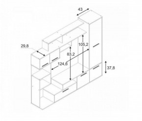 Стенка Пекин (ЭРА) в Красноуральске - krasnouralsk.mebel-e96.ru