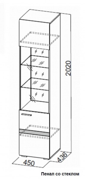 Гостиная Соло (Вариант-2) в Красноуральске - krasnouralsk.mebel-e96.ru