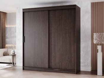 Шкаф-купе 2000 мм Гранд-1 ЛДСП, венге (Эра) в Красноуральске - krasnouralsk.mebel-e96.ru