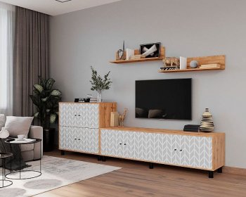 Стенка HYGGE комп.3 зигзаги (Мама) в Красноуральске - krasnouralsk.mebel-e96.ru